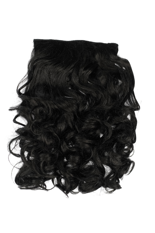 Extension Halo Gala Extra Volumen Ondulada Clip In 1 Cortina 22 Pulgadas #1B