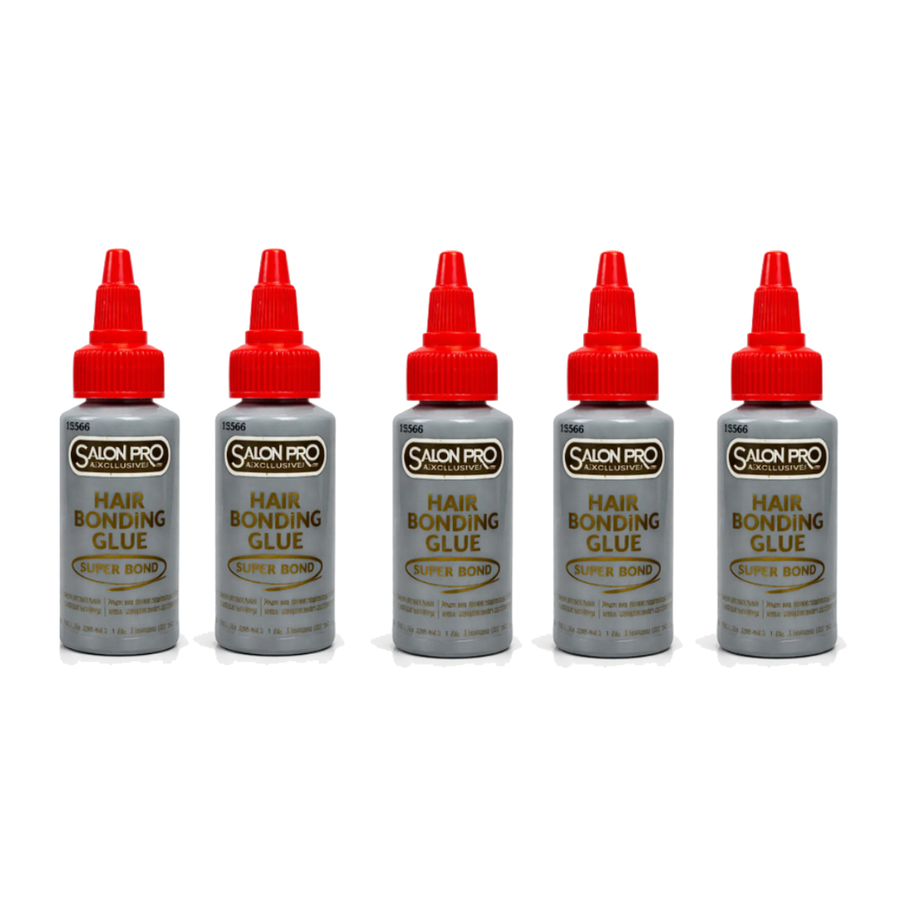 Lote 5 Piezas Pegamento Latex Salon Pro Extensiones