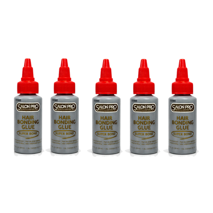 Lote 5 Piezas Pegamento Latex Salon Pro Extensiones